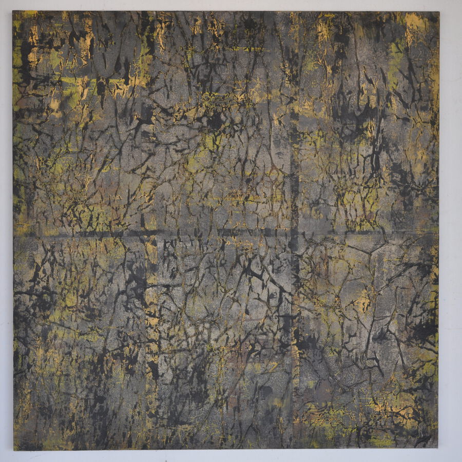 Herbert Blazejewicz, Sequa, 2015, Acryl auf Papier, 72x70 cm